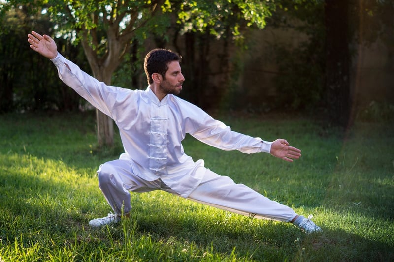 Tai Chi Sunset Image